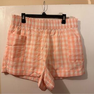 Show Me Your Mumu pink gingham shorts